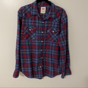 Men’s Levi’s Western Flannel shirt